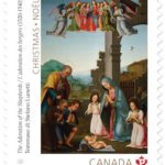 캐나다 우표부터 크리스마스 분위기 띄우기 Christmas Madonna Child 2017 Stamp 400P