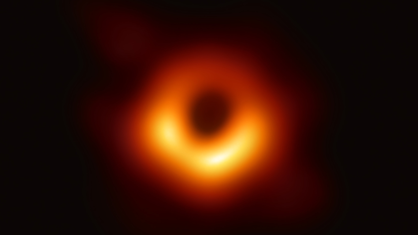 블랙홀 실제 사진