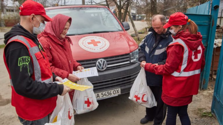 캐나다 적십자, 우크라이나 돕기 기부금 모금 중